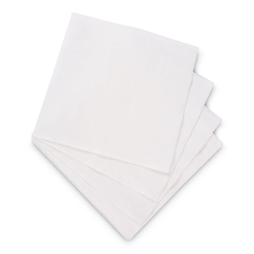 Image of Boardwalk® BWK8310 1/4-Fold Lunch Napkins, 1-Ply, 11.8 x 11.2, White, 6,000/Carton