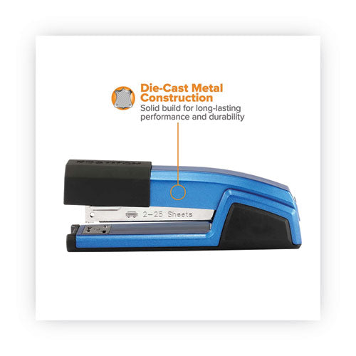 Image of Bostitch® B777-BLUE Epic Stapler, 25-Sheet Capacity, Blue