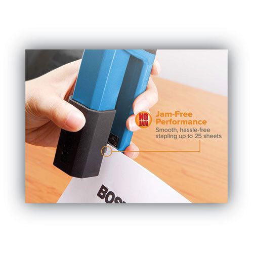 Image of Bostitch® B777-BLUE Epic Stapler, 25-Sheet Capacity, Blue