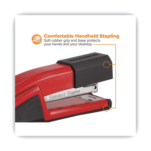 Image of Bostitch® B777-RED Epic Stapler, 25-Sheet Capacity, Red