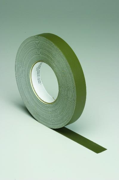 Image of SKILCRAFT® Waterproof Tape, "The Original" 100 MPH Tape, Olive, 1" x 60 yds, Case of 48 Rolls