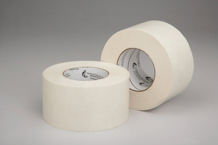 Image of SKILCRAFT® Flat Paper Back Masking Tape, Type II, 3" x 60 yds, 1 Roll
