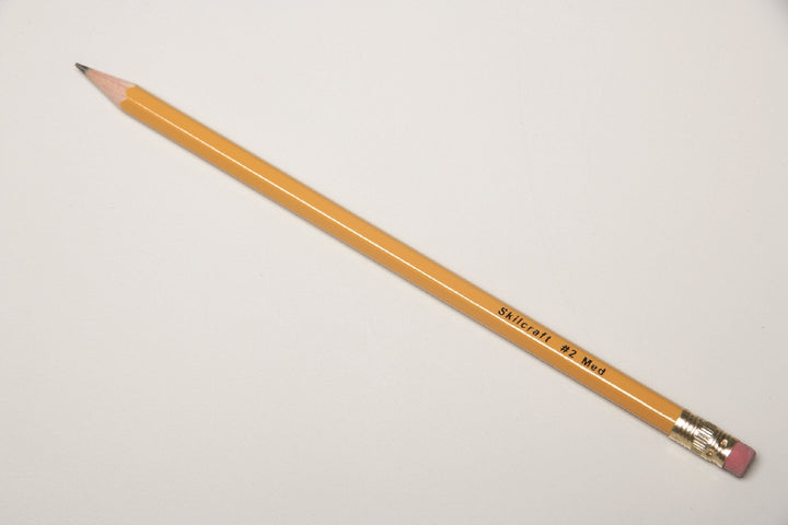 Wood Cased Pencil, #2 Medium Lead, Yellow
