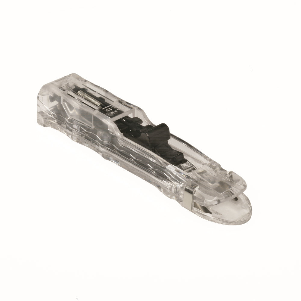 Image of SKILCRAFT® Clam Clip® Clam Clip Dispenser, Hand-Held, Medium, Clear, 1 Dozen