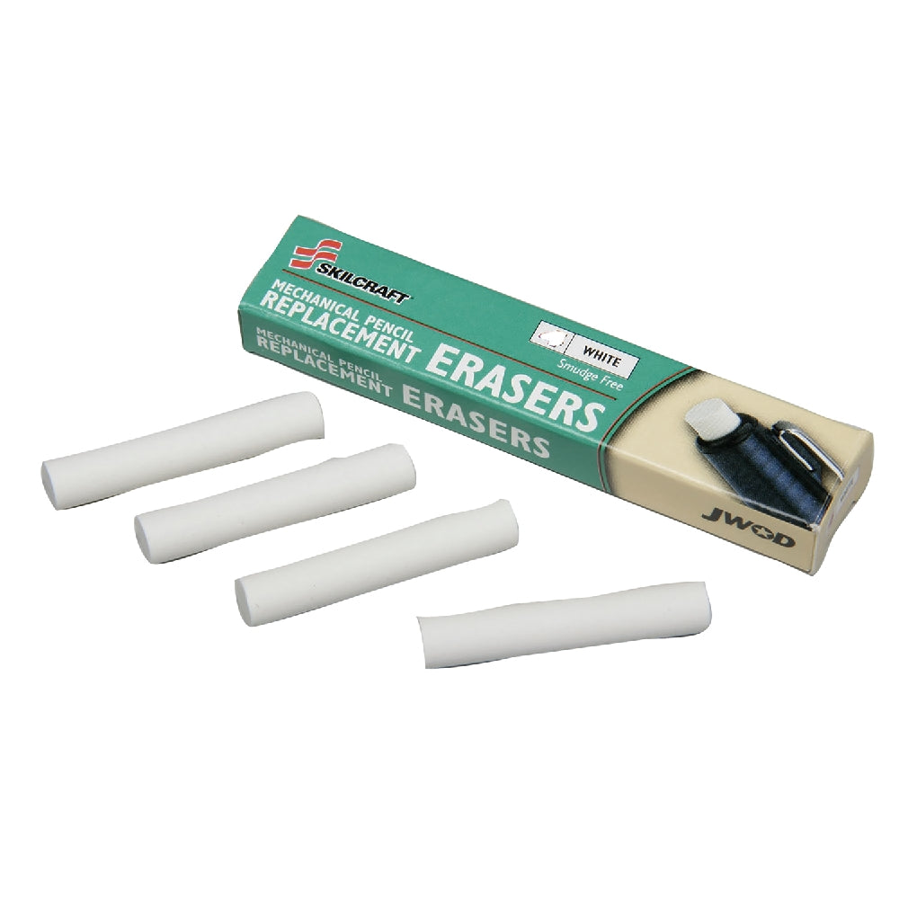 Mechanical Pencil Eraser Refill, Long Vinyl Twist Up