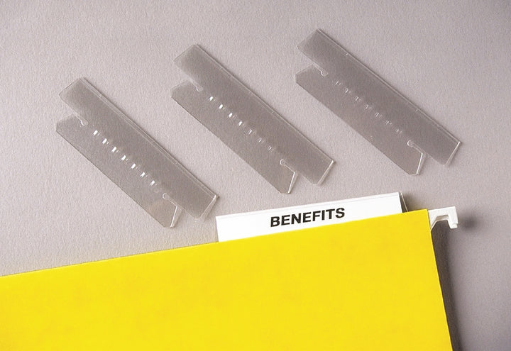 Image of SKILCRAFT® Tabs for Hanging File Folders, 1/3 Cut