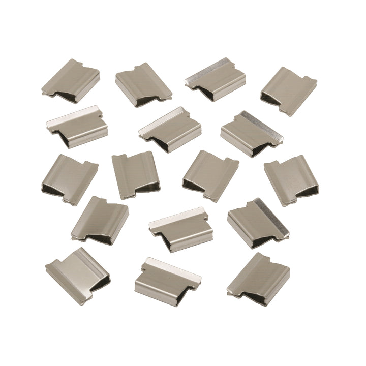 Image of SKILCRAFT® Clam Clip® Refill for Clam Clip Dispenser, Stainless Steel, Small, 50/Box, Case of 24 Boxes