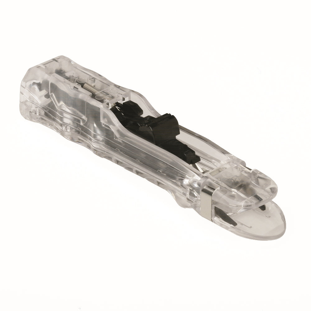 Image of SKILCRAFT® Clam Clip® Clam Clip Dispenser, Hand-Held, Large, Black