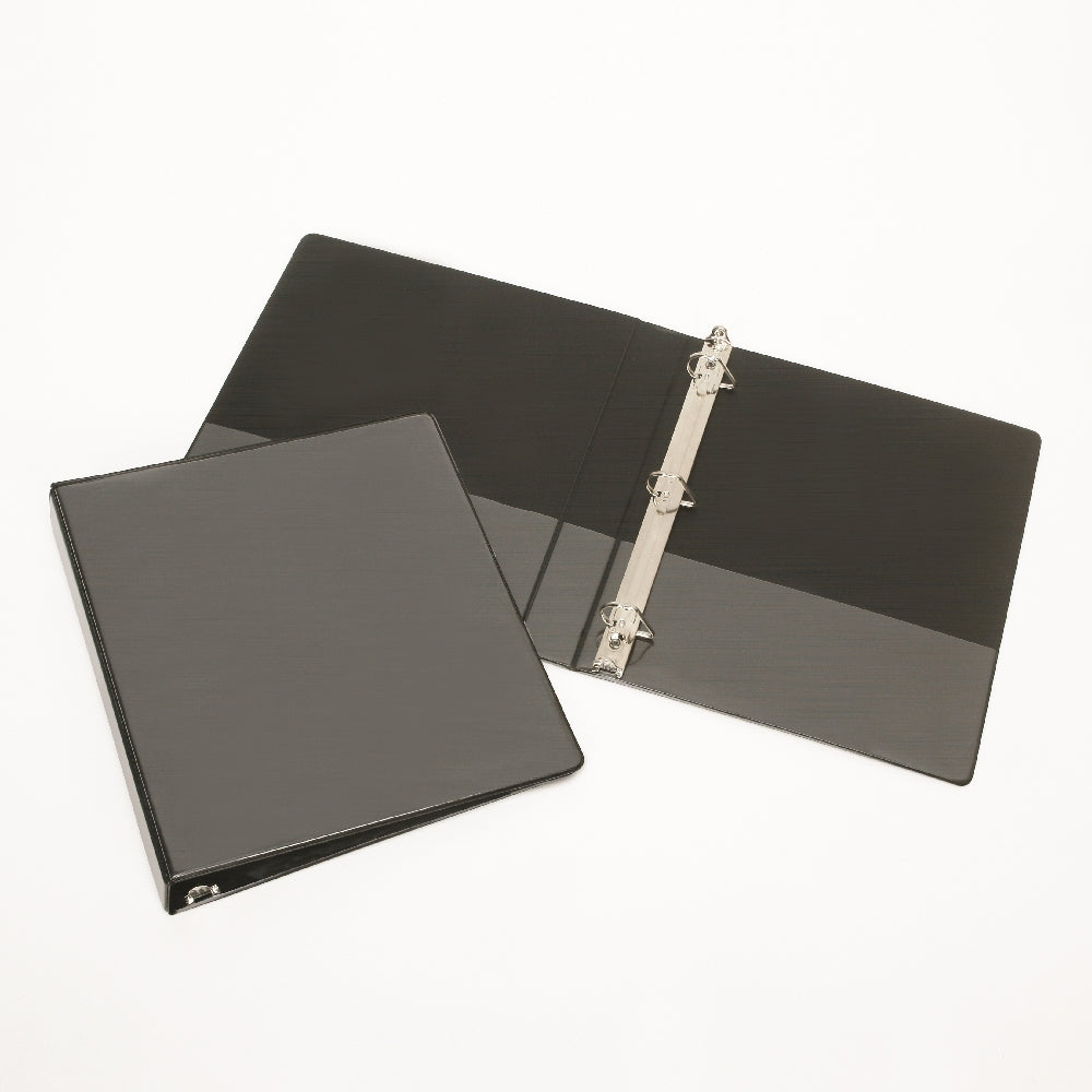 Image of SKILCRAFT® Slant-D Ring View Binder, 1" Capacity, Black, Case of 18