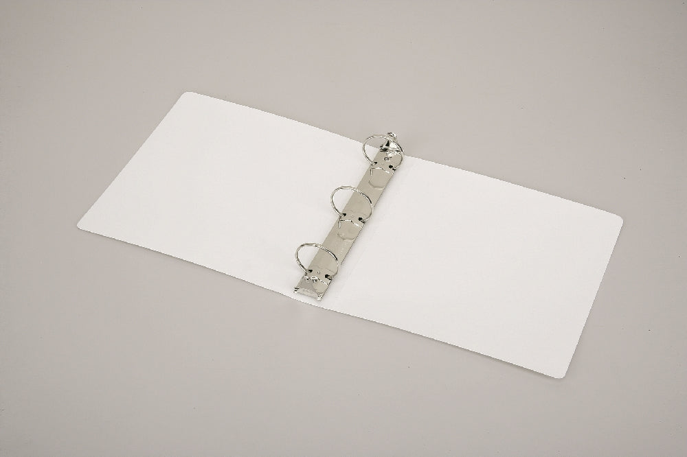 Image of SKILCRAFT® 3-Ring Flexible Poly Binder, White, 2" Capacity, 1 Each