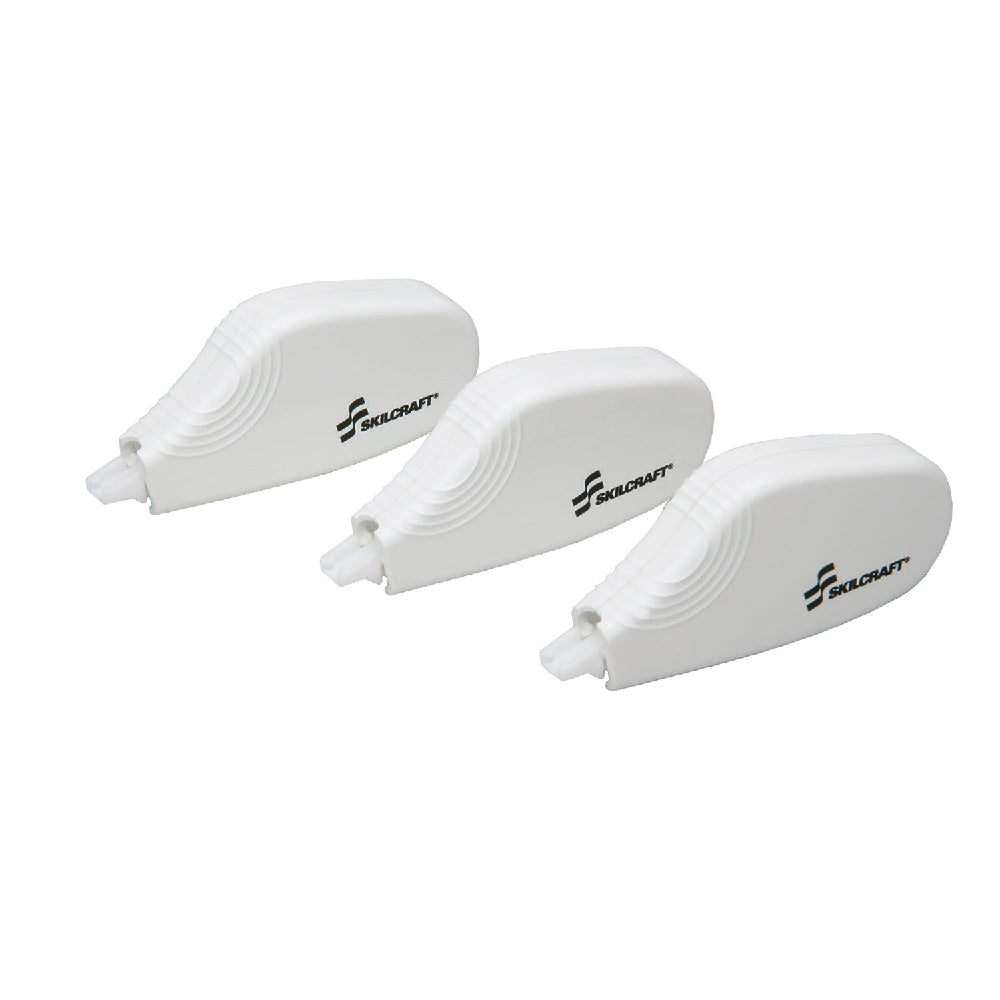Image of SKILCRAFT® Correction Tape, Biobased Casing, Mini Dispenser, Non-Refillable