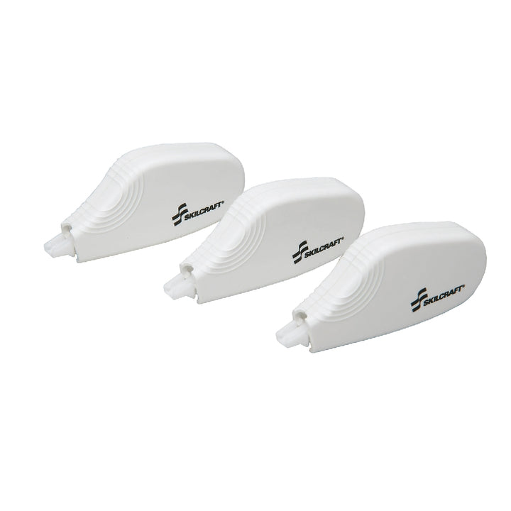Image of SKILCRAFT® Correction Tape, Biobased Casing, Mini Dispenser, Non-Refillable