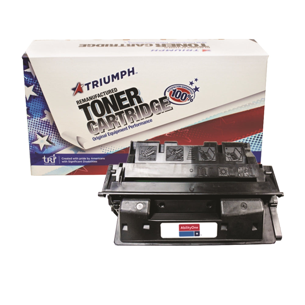 Image of SKILCRAFT® Remanufactured High Yield Toner Cartridge for HP C8061X (HP 61X), Page Yield 10k, Black