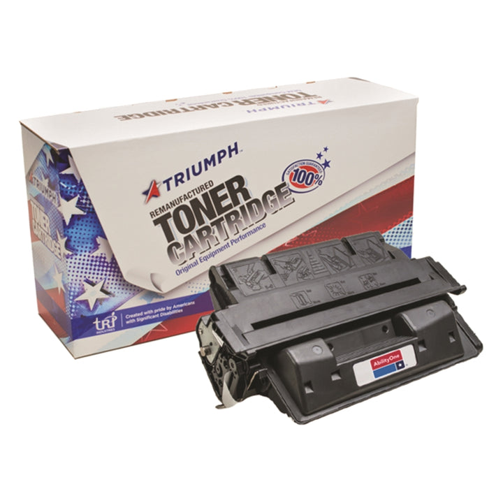 Image of SKILCRAFT® Remanufactured High Yield Toner Cartridge for HP C4127X (HP 27X), Page Yield 10k, Black