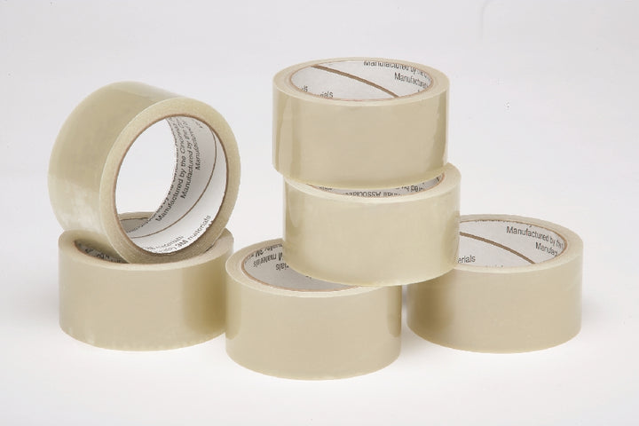 Image of SKILCRAFT® Package Sealing Tape, Economy Grade, 2" x 55 yds, Clear
