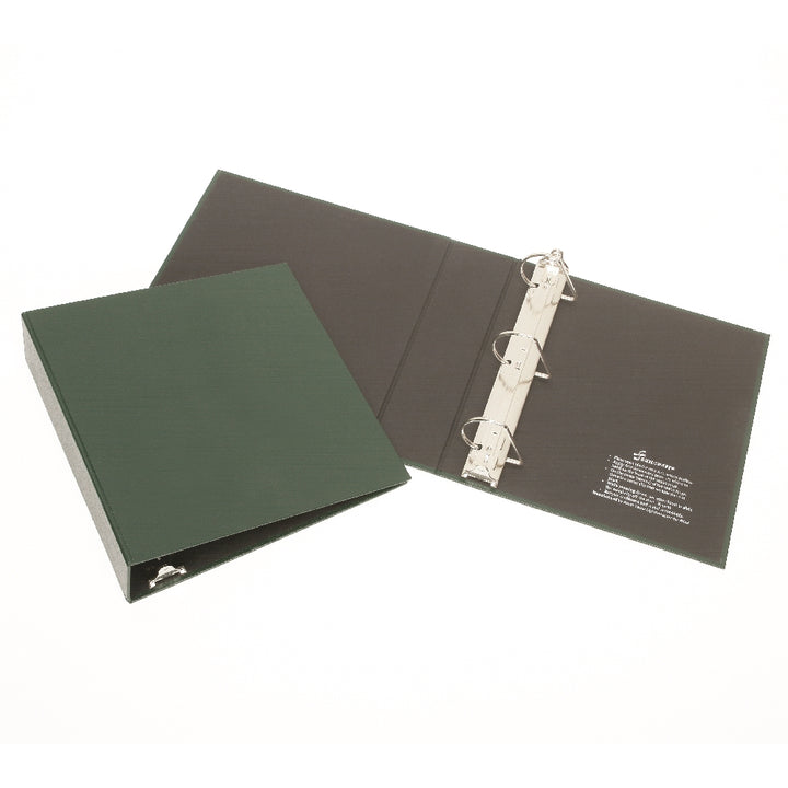Image of SKILCRAFT® Recyclable D-Ring Binder, Green, 2" Capacity