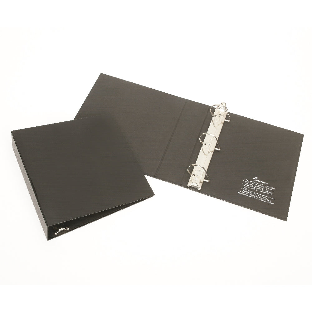 Image of Recyclable D-Ring Binder, Black, 2" Capacity