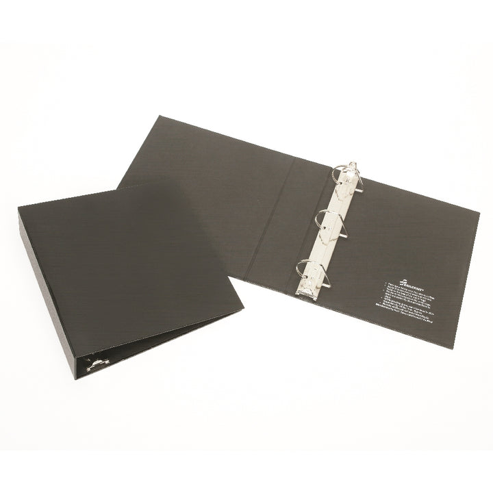 Image of SKILCRAFT® Recyclable D-Ring Binder, Black, 1" Capacity, Case of 18