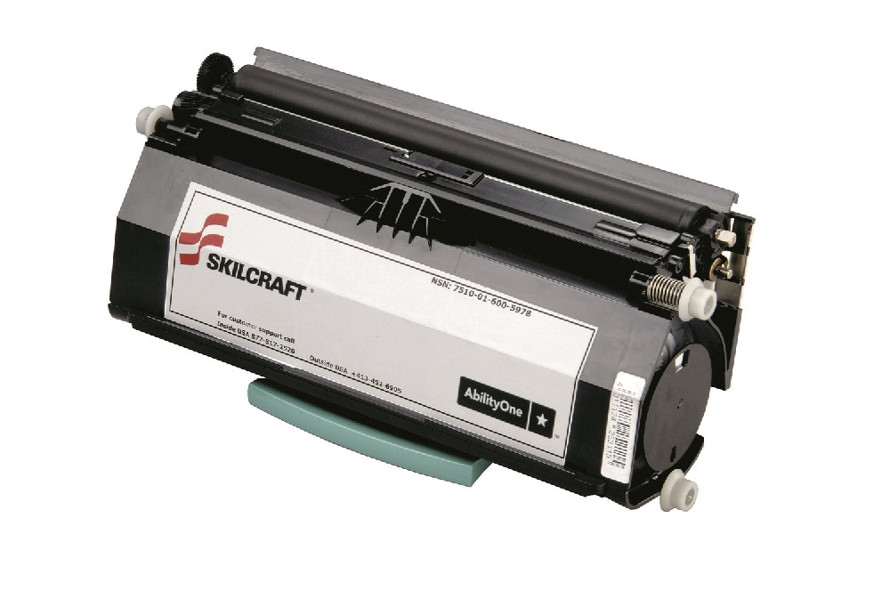 Image of SKILCRAFT® Remanufactured High Yield Universal Toner Cartridge for Lexmark E260/E360/E460/E462, Page Yield 9k, Black