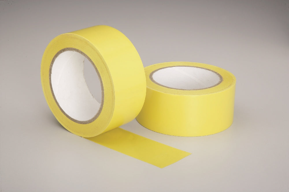 Image of SKILCRAFT® Floor Safety Tape, 2" x 36 yds, Yellow, Case of 16 Rolls