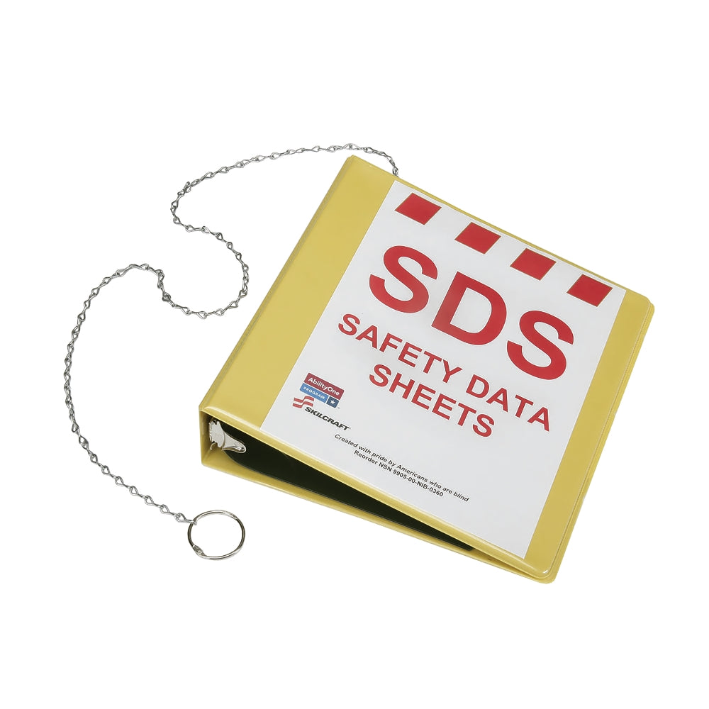 Image of SKILCRAFT® Global Harmonized System Safety Data Sheet Binder