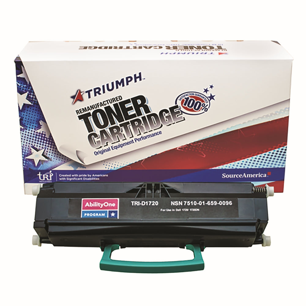 Image of SKILCRAFT® Remanufactured High Yield Toner Cartridge for Dell 1720, Page Yield 6k, Black