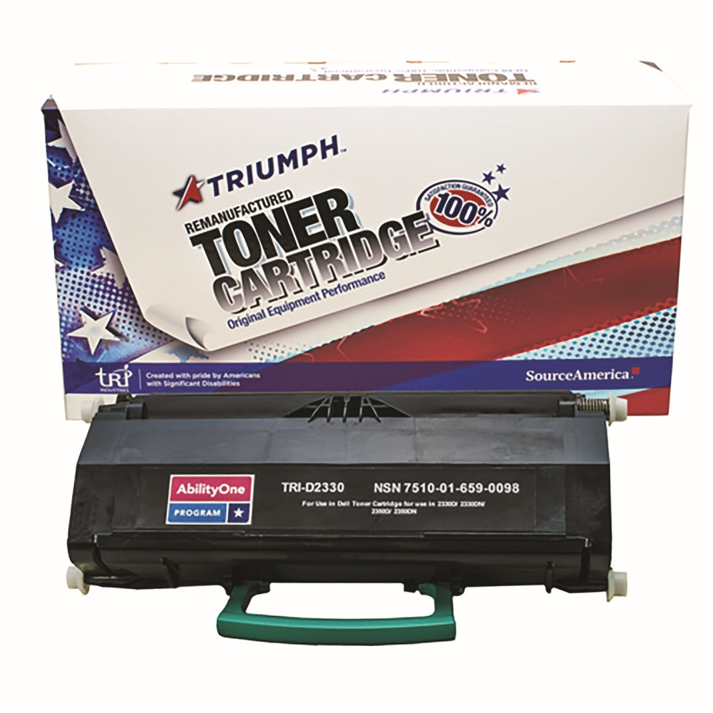 Image of SKILCRAFT® Remanufactured High Yield Toner Cartridge for Dell 2330/2350, Page Yield 6k, Black