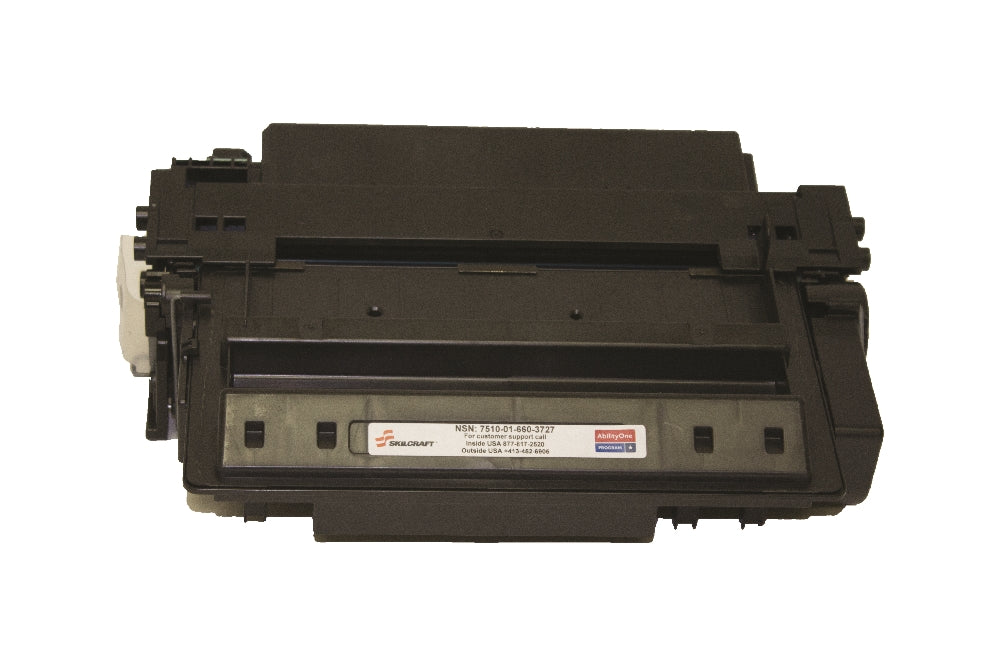 Image of SKILCRAFT® Remanufactured High Yield Toner Cartridge for HP Q6511X (HP 11X), Page Yield 12k, Black