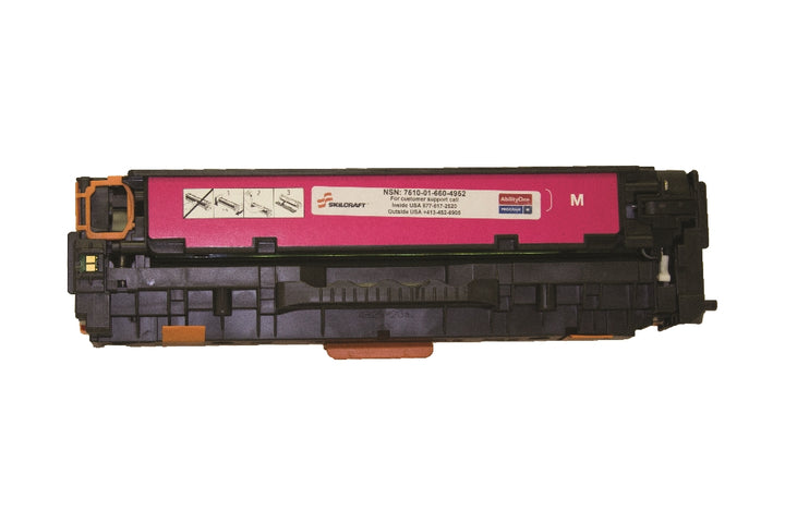 Image of SKILCRAFT® Remanufactured Toner Cartridge for HP CE413A (HP 305A), Page Yield 2.6k, Magenta