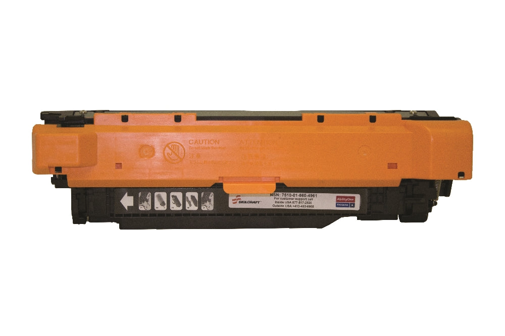 Image of SKILCRAFT® Remanufactured High Yield Toner Cartridge for HP CE400X (HP 507X), Page Yield 11k, Black