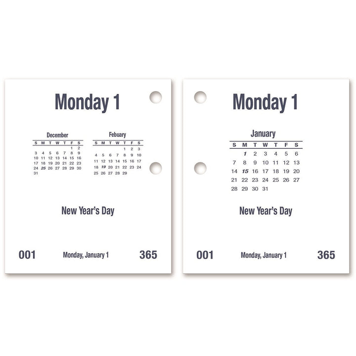 Daymax Calendar Pad - Type I - 2026, 1 Each