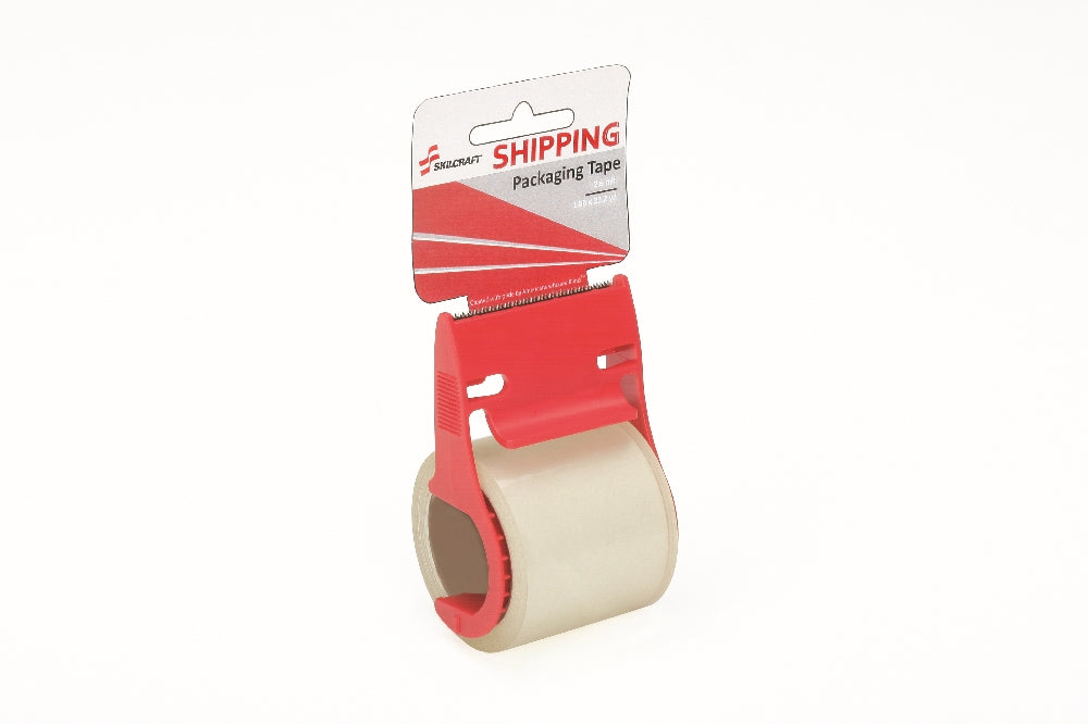 Image of SKILCRAFT® Shipping Packaging Tape w/Dispenser