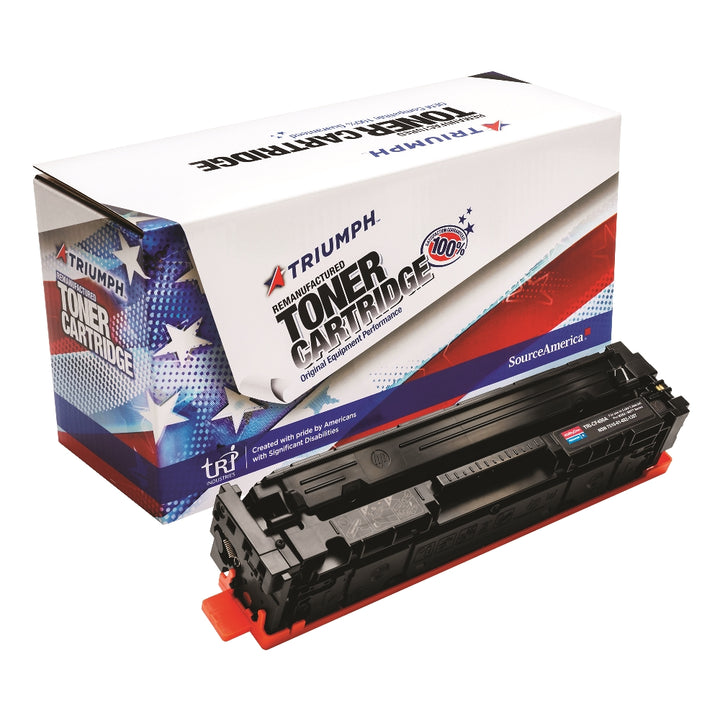 Image of SKILCRAFT® Remanufactured Toner Cartridge for HP CF400A (HP 201A), Page Yield 1.5k, Black