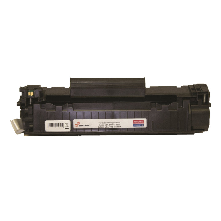 Image of SKILCRAFT® Remanufactured Toner Cartridge for HP Q2612A (HP 12A), Page Yield 2k, Black