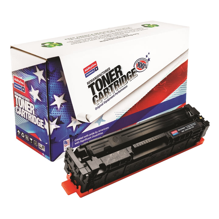 Image of SKILCRAFT® Remanufactured High Yield Toner Cartridge for HP CF400X (HP 201X), Page Yield 2.8k, Black
