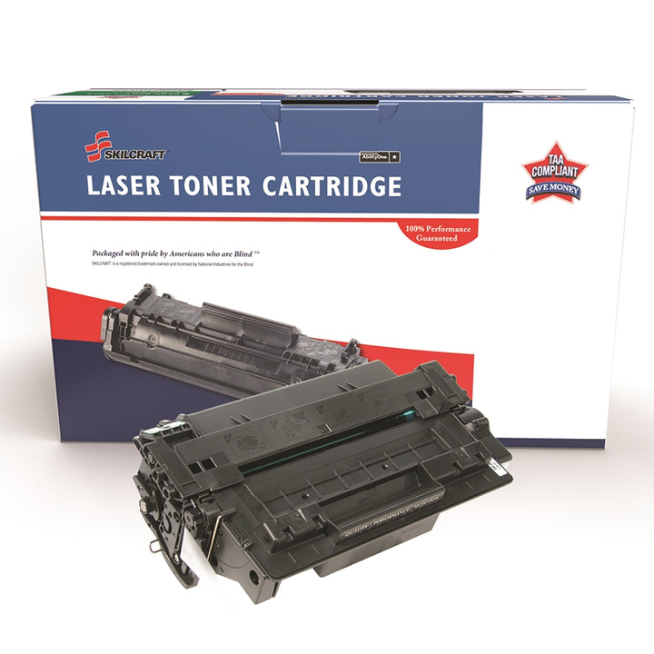 Image of SKILCRAFT® Remanufactured Toner Cartridge for HP Q6511A (HP 11A), Page Yield 6k, Black