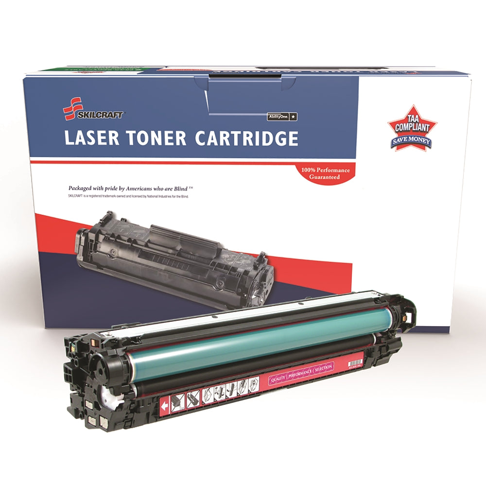 Image of SKILCRAFT® Remanufactured Toner Cartridge for HP CE273A (HP 650A), Page Yield 15k, Magenta