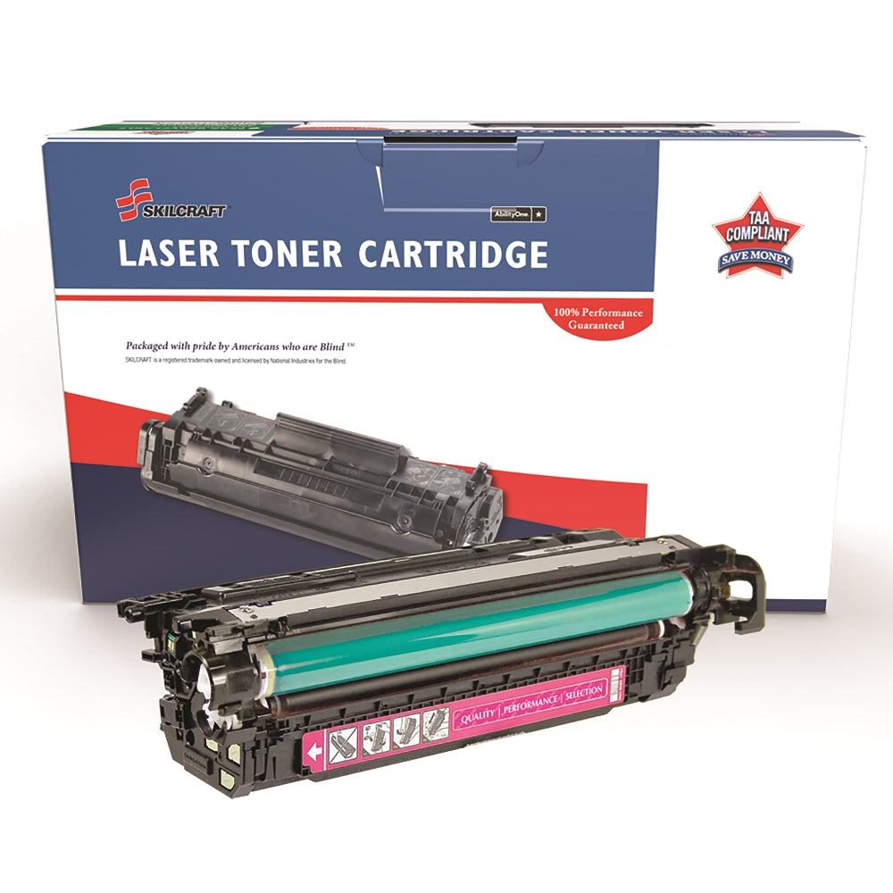 Image of SKILCRAFT® Remanufactured Toner Cartridge for HP CF033A (HP 646A), Page Yield 12.5k, Magenta