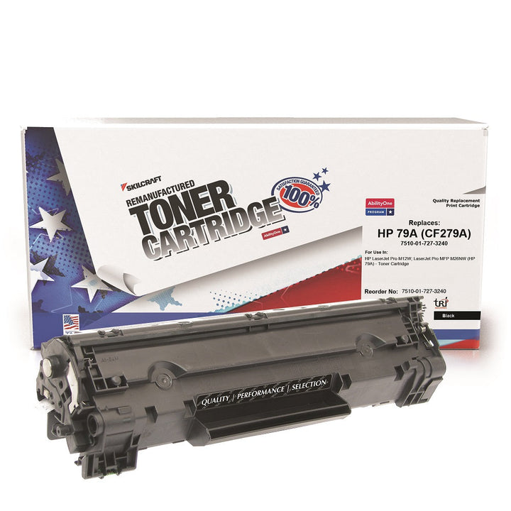 Remanufactured Toner Cartridge for HP CF279A - Page Yield 10,000 - Black, 1 Each