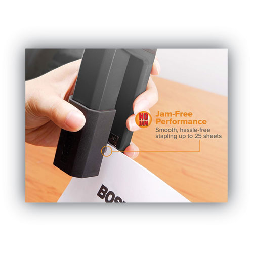 Image of Bostitch® B777-BLK Epic Stapler, 25-Sheet Capacity, Black