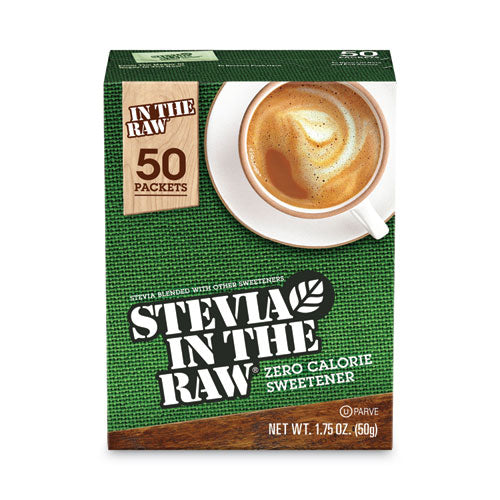 Image of Stevia in the Raw® 4480075050 Sweetener, 2.5 oz Packet, 50/Box