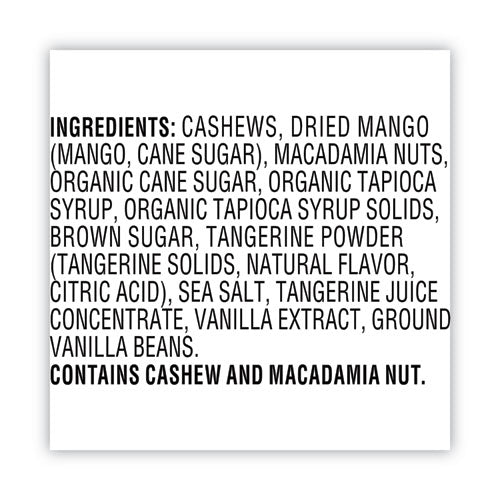 Image of Sahale SnacksÂ® Glazed Mixes, Tangerine Vanilla, 1.5 Oz Pouch, 18/carton