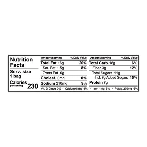 Image of Sahale Snacks® SAH00019 Glazed Mixes, Pomegranate Pistachio Almond, 1.5 Oz Pouch, 18/carton