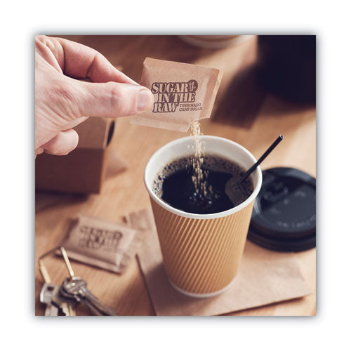Image of Sugar in the Raw 4480050319 Sugar, 0.2 oz Packet, 200/Box