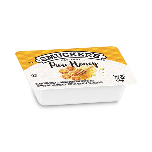 Image of Smucker's® 5150000763 Smucker's Honey, Single Serving Packs, 0.5 oz, 200/Carton