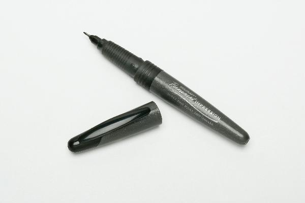 Image of SKILCRAFT® Permanent Impression Marker, Ultra Fine Point, Black Ink
