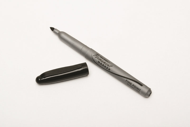 Image of SKILCRAFT® Permanent Marker, Fine Point, Black Ink, Case of 12 Dozen