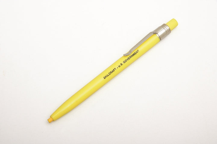 Image of SKILCRAFT® China Marker Wax Pencil, Yellow Barrel/Yellow Lead