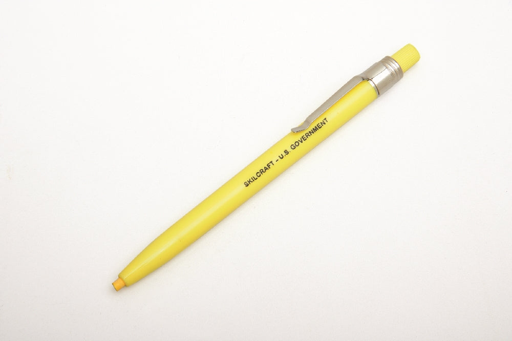 Image of SKILCRAFT® China Marker Wax Pencil, Yellow Barrel/Yellow Lead, Case of 12 Dozen