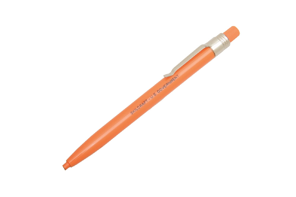 Image of SKILCRAFT® China Marker Wax Pencil, Orange Barrel/Orange Lead